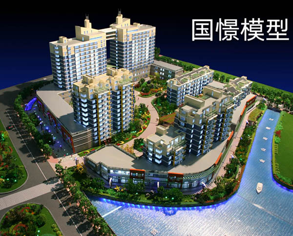 泸西县建筑模型